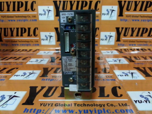 NEMIC-LAMBDA POWER SUPPLY SR50-15/5G
