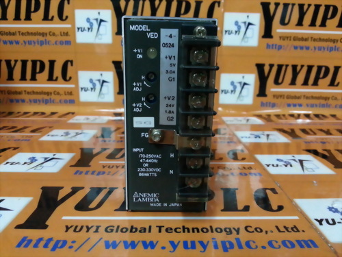 NEMIC-LAMBDA POWER SUPPLY VED-4-0524/5G