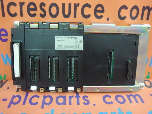 OMRON BASE UNIT CS1W-BC033