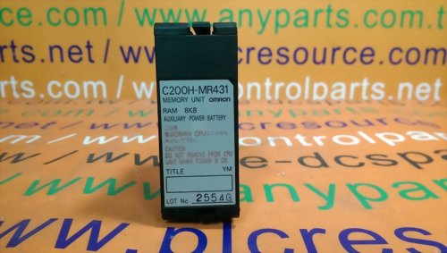 OMRON C200H-MR431 MEMORY UNIT 8KB RAM