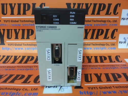 OMRON C200HX-CPU65-ZE PROGRAMMABLE CONTROLLER MODULE