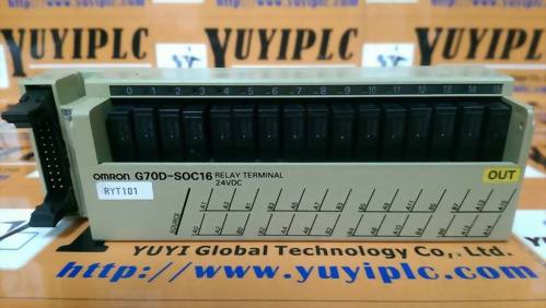 OMRON G70D-SOC16 RELAY TERMINAL 24VDC