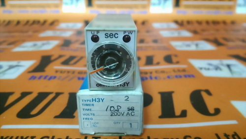 OMRON H3Y-2 200-250VAC 5A 10S TIMER