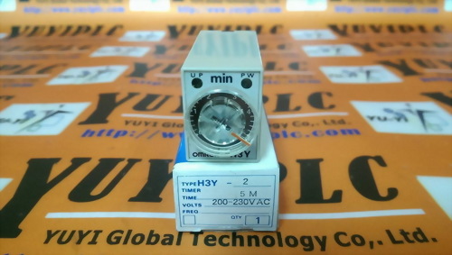 OMRON H3Y-2 AC200-230 5M TIMER