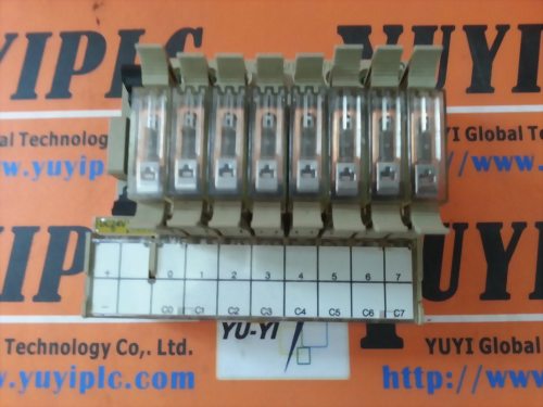 OMRON P7TF-OS08 RELAY BLOCK BASE WITH G7T-1112S RELAY
