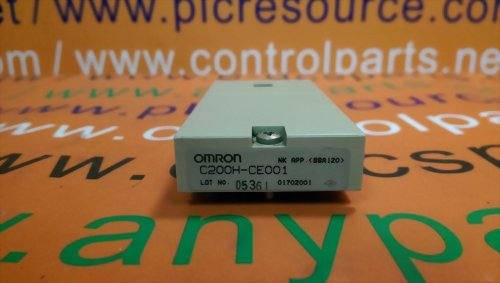 OMRON PLC CPU BUS CONNECTOR C200H-CE001