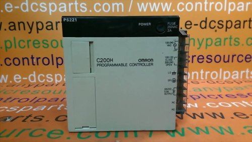 OMRON POWER SUPPLY UNIT MODULE C200H-PS221