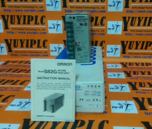 OMRON S82G-0624 DC POWER SUPPLY-NEW
