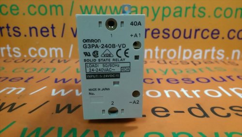 OMRON SOLID STATE RELAY G3PA-240B-VD