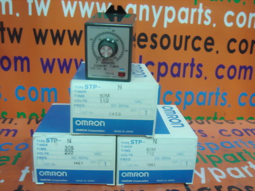 OMRON SUBMINY TIMER STP-N TIME: 60M 110V