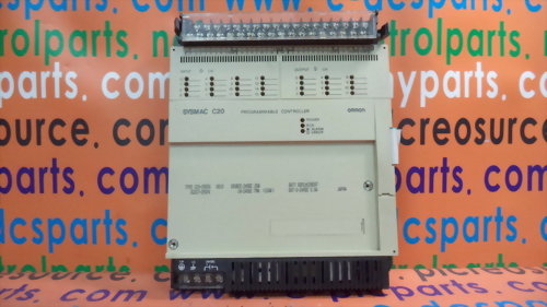 OMRON SYSMAC C20 PROGRAMMABLE CONTROLLER C20-CPU76 0818 3G2C7-CPU76