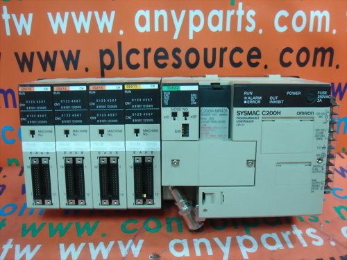 OMRON SYSMAC C200H-BC051/ C200H-CPU11 / C200H-CE001 /C200H-SLK22/C200H-OD215/C200H-ID215 SOLD WHOLE SET