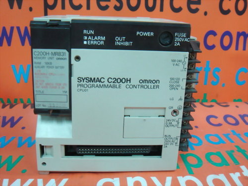 OMRON SYSMAC C200H-CPU01 W/ C200H-MR831