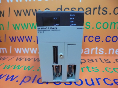 OMRON SYSMAC C200HX PROGRAMMABLE CONTROLLER CPU64-Z
