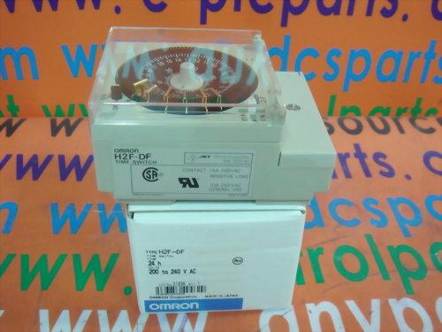 OMRON TIME SWITCH H2F-DF TIME:24H 200 TO 240VAC