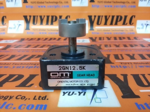 ORIENTAL 2GN12.5K GEAR HEAD