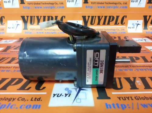 ORIENTAL 2RK6GN-A REVERSIBLE MOTOR / 2GN18K GEAR HEAD