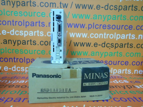 PANASONIC AC SERVO DRIVER MSD1A121EA