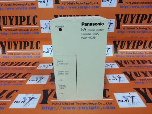 PANASONIC FA CONTROL SYSTEM PANADAC-7000 POW-002