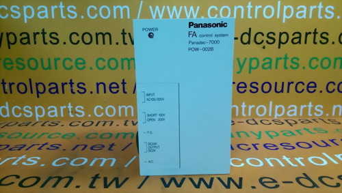 PANASONIC FA CONTROL SYSTEM PANADAC-7000 POW-002B