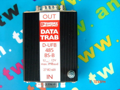 PHOENIX CONTACT DATA TREN DT-UFB-485 / BS-B ORD: 27 82 60 1 ORIGINAL GOODS WHOLLY NEW - CLEARING DEALS.