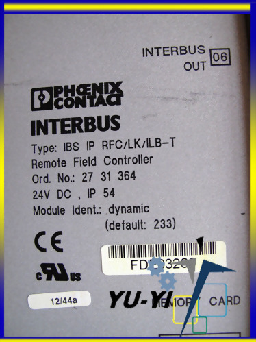 PHOENIX CONTACT INTERBUS IBS IP RFC_LK_ILB-T