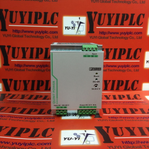 PHOENIX CONTACT POWER SUPPLY UNIT QUINT-PS/1AC/24DC/20