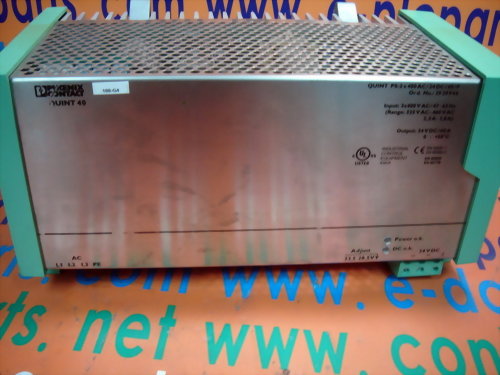 PHOENIX CONTACT QUINT PS-3X400AC/24DC/40/F DC POWER SUPPLY 2939946