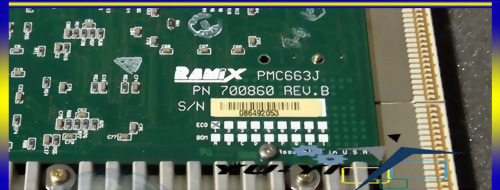 RADISYS EPC-3307 512MB REAR ENET SBC COMPACTPCI RAMIX DUAL PORT PMC 663J CARD