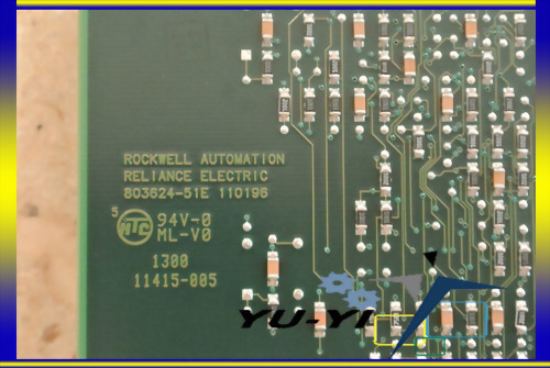 RELIANCE 0-56936-103 REV. 03 GV3000 AUTOMAX COMMUNICATION NETWORK CARD 2AX3000