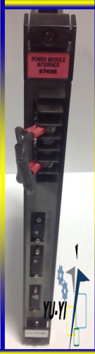 RELIANCE AUTOMAX DIGITAL CONTROL SYSTEM POWER INTERFACE MODULE O-57408-B