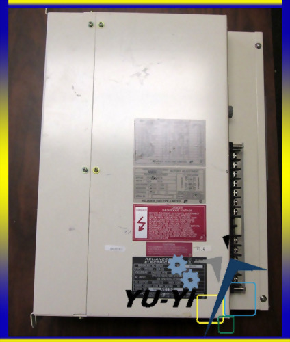 RELIANCE BRUSHLESS AC SERVO DRIVE 3RA2002 TYPE HR2000 INPUTS OUTPUTS