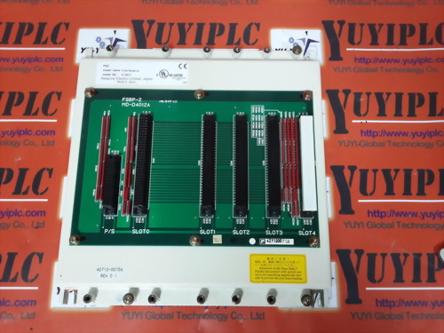 RELIANCE ELECTRIC 5 SLOT BACKPIANE S-D4012