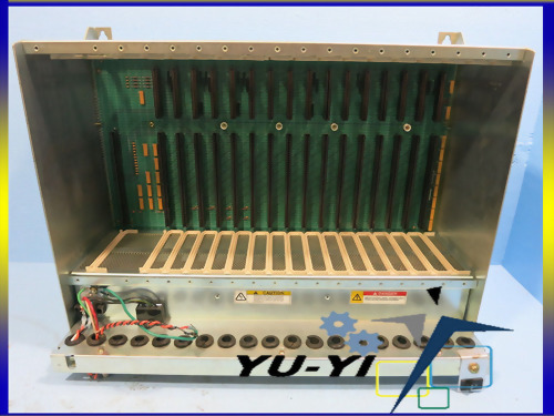 RELIANCE ELECTRIC 57C331A 16 SLOT RACK AUTOMAX PLC CHASSIS 803456-8RA 57C331 A