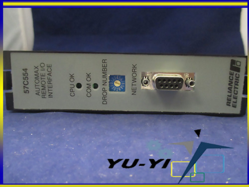 RELIANCE ELECTRIC 57C554 AUTOMAX REMOTE IO INTERFACE