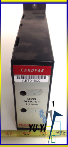 RELIANCE ELECTRIC CARDPAK LEVEL DETECTOR 0-49036