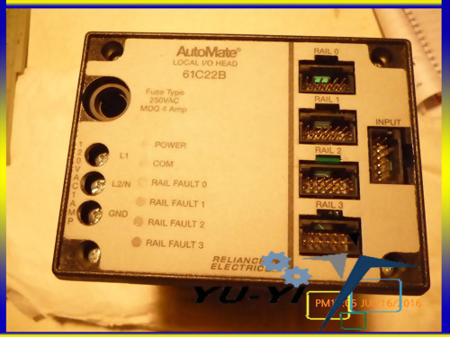 RELIANCE ELECTRIC LOCAL IO HEAD 61C22B