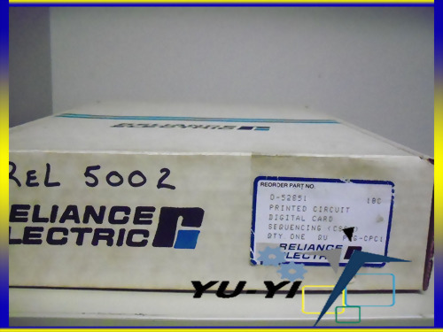 RELIANCE ELECTRIC PRINTED CIRCUIT CARD PART 0-52851