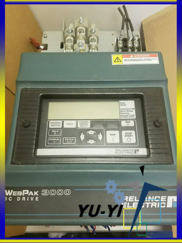 RELIANCE ELECTRIC WEBPAK 3000 DC DRIVE