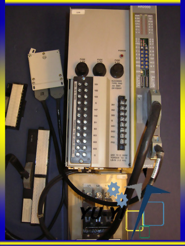 RELIANCE HR2000 BRUSHLESS AC SERVO CONTROLLER 3RA2008U