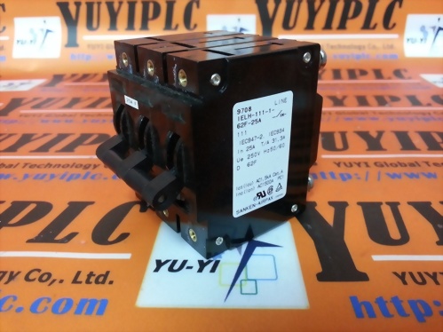 SANKEI AIRPAX 1ELH-111-1-62F-25A CURCUIT BREAKER