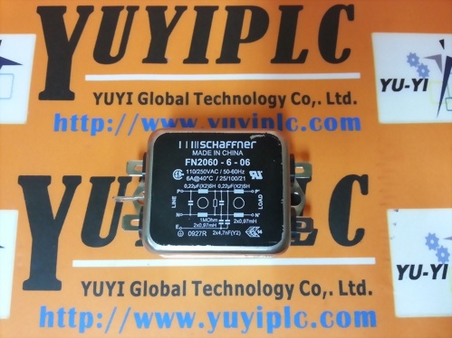 SCHAFFNER FN2060-6-06 POWER LINE FILTER