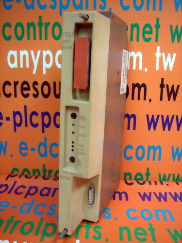 SIEMENS SIMATIC S5 PLC 115U CPU 6ES5 943-7UB11 6ES5943-7UB11