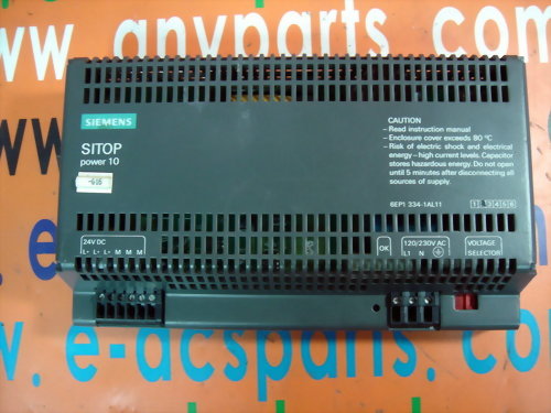 SIEMENS PLC SITOP POWER 10 6EP1 334-1AL11 6EP1334-1AL11