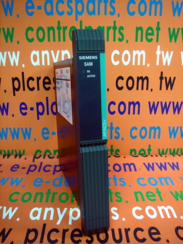 SIEMENS SAM STANDARD ANALOG MODULE APACS+ MODEL: 39SAMCAN A5E00248502/14