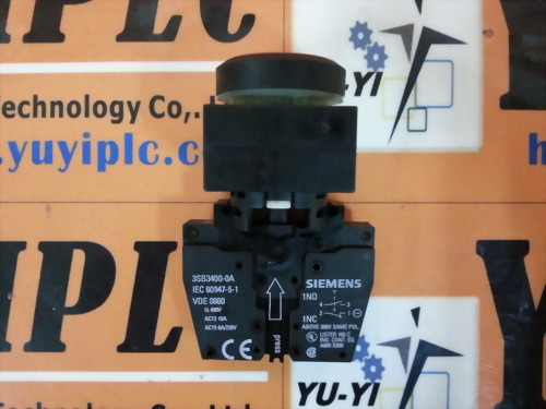 SIEMENS 3SB3400-0A CONTACT BLOCK WITH SWITCH