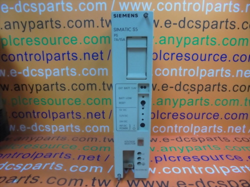 SIEMENS SIMATIC S5 POWER SUPPLY MODULE 6ES5951-7LD12