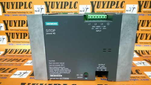 SIEMENS SITOP POWER 40 24VDC 6EP1437-1SL11 POWER SUPPLY