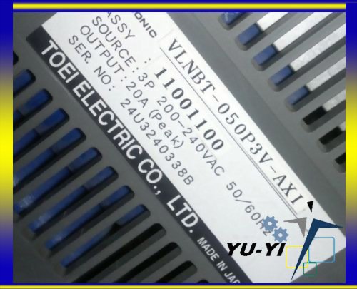 TOEI VLNBT-050P3V-AXI ELECTRIC SERVO VLNBT-050P3V-AXI