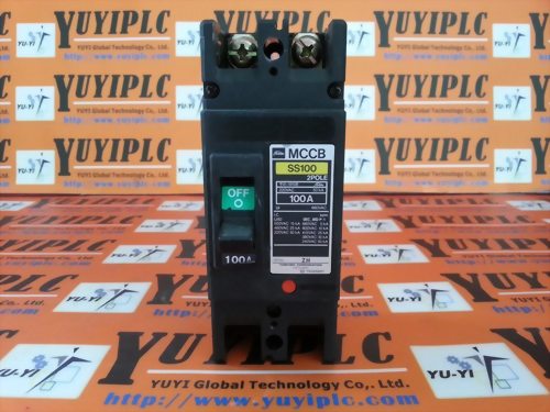 TOSHIBA MCCB SS100 2POLE 100A 41-19108 CIRCUIT BREAKER